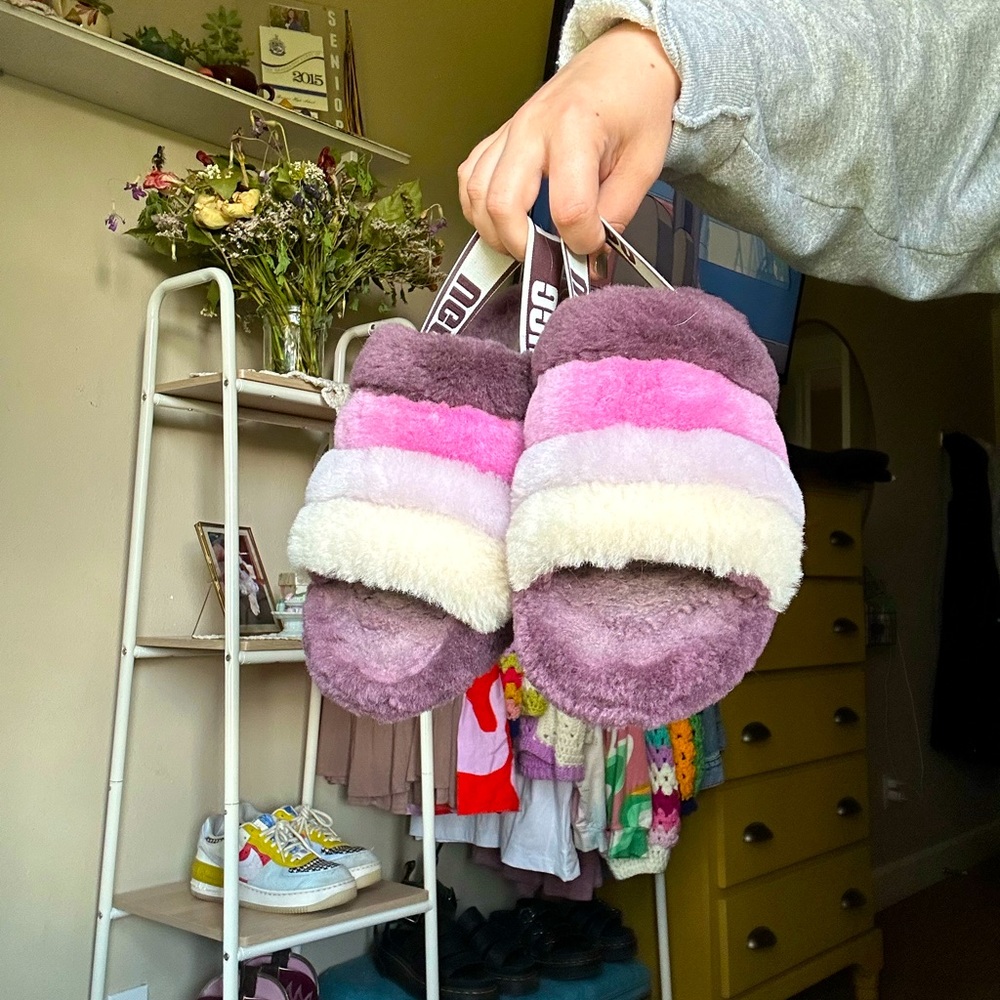 Ugg Fluff Yeah Slides - image 1